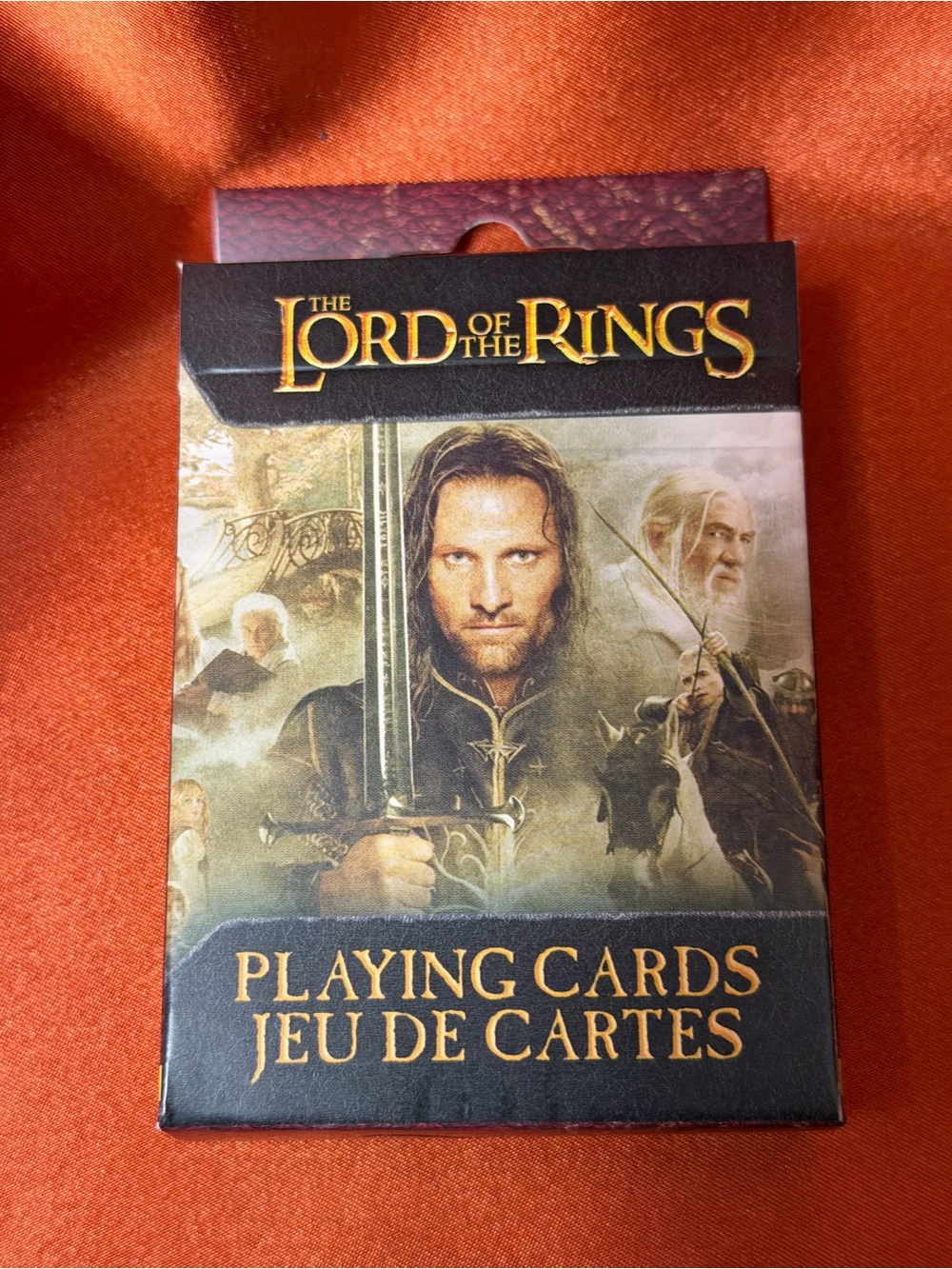 Playing Cards - Black and Gold Lord of the Rings